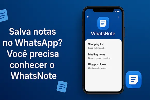 Testei o Aplicativo de Notas Grátis Whatsnote - Vale o Download?